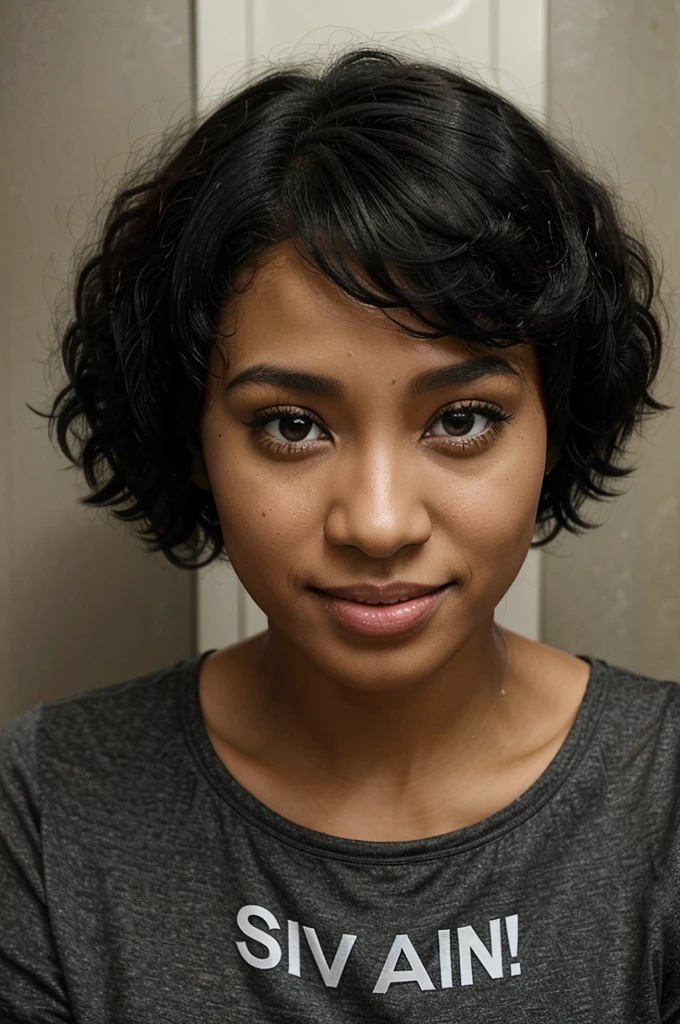 I am a 28 year old black woman, short black hair, curls and I have right hemiparesis.
I have always been a woman, enchanted everyone wherever she went and was a happy, sweet, with strong answers that no one knows where I got it from, always on the tip of your tongue.
God said I will live to help my mother with her sadness and grow as a person and make people reflect their attitudes through my smile and my attitudes and God's light on me.