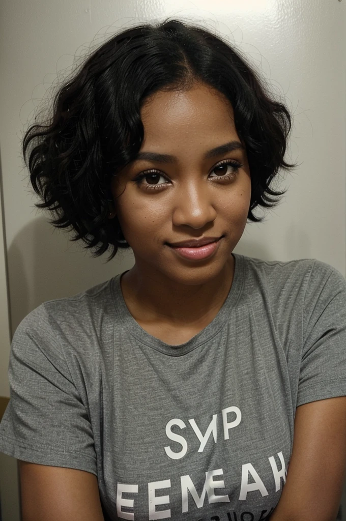 I am a 28 year old black woman, short black hair, curls and I have right hemiparesis.
I have always been a woman, enchanted everyone wherever she went and was a happy, sweet, with strong answers that no one knows where I got it from, always on the tip of your tongue.
God said I will live to help my mother with her sadness and grow as a person and make people reflect their attitudes through my smile and my attitudes and God's light on me.