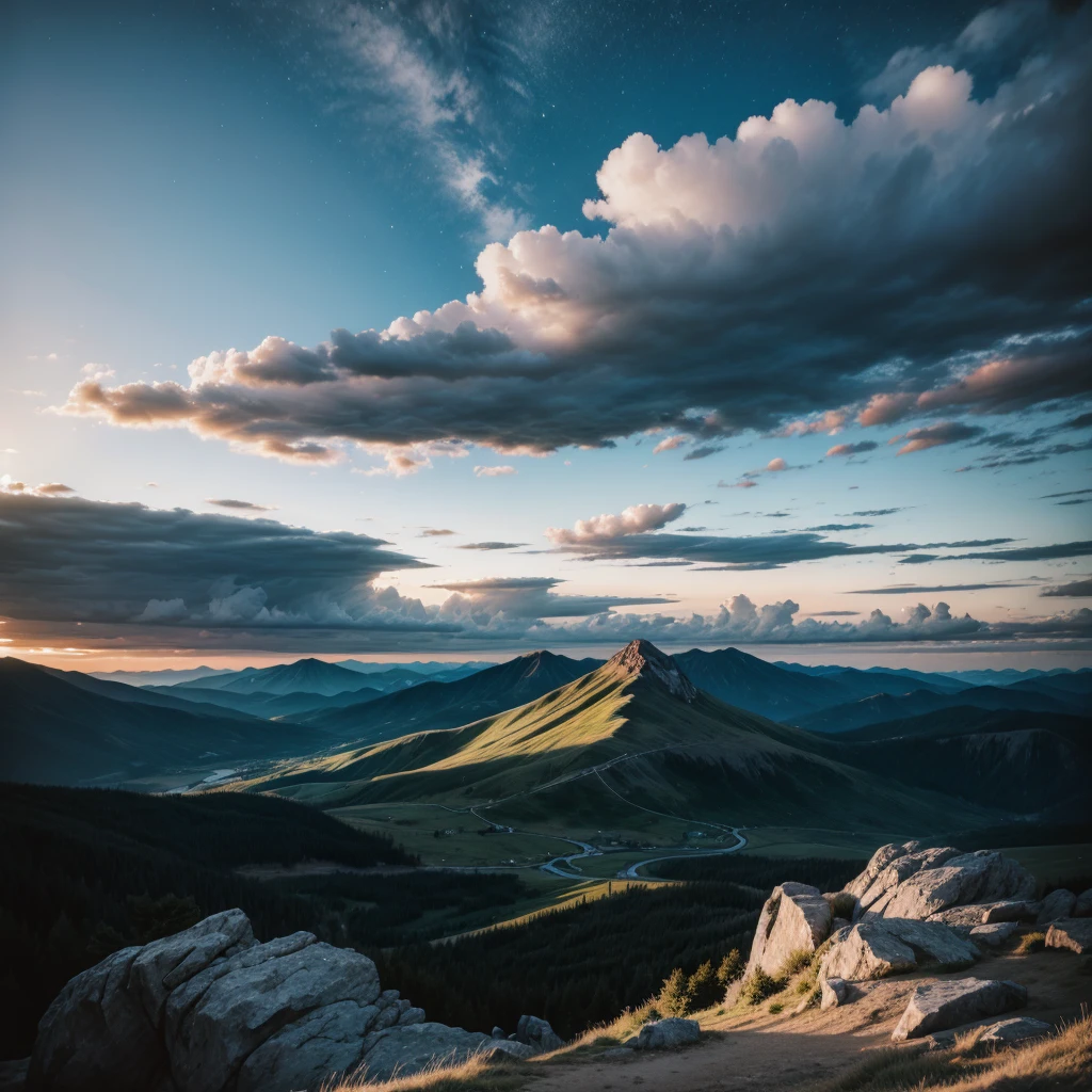 Incredible sky landscape