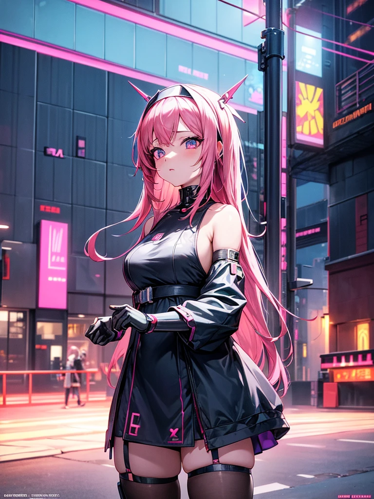 Cute Bunny,(((20 years old))),((Anime little rabbit with very cute and beautiful twin-tailed pink hair walking down the street)),(((Bunny Girl,Antro Furry Cute,bunnygirl))),(((Bunny ears,Rabbit ears on the head,Big rabbit ears))),

((large full breasts))), (((Fuchsia Hair:1.35,short fuchsia hair,Colored inner hair,Ear breathing,))),((Heterochromia, I1 Fuchsia, Eye 2 Pink, Perfect eyes, upward-eyed:1.3, Beautiful detailed eyes, finely detailed beautiful eye:1, big highlight on eyes:1.2, slanted eye)), (((Lustrous skin:1.5,bright skin: 1.5,skin tanned,Shiny skin,Very shiny skin,Shiny body,plastic glitter skin,exaggerated shiny skin))),(delicate detailed fingers,Detailed body,detailed arms,Human Hands, Detailed hand),

Cute,sluttish,,Erotic,NSFW, 

zettai ryouiki,Revealing clothing,Show skin,((Rave Shirts, Fluorescent shirt, Rave Miniskirt,Visible lace strap)),(Wearing a rave costume:1.3,Rave Clothing,seminude,with little clothing,),(detailed costume,detailed  clothes),

(Dynamic Pose:1.0), Solo Focus, Centered, scale to fit the dimensions, thirds rule,

Outdoors, ((Night view)), (Cyberpunk Night Street Background: 1.5,dark sky,alleyway,Lonely alley,Thick clouds, Detailed background:1.25),

(Best Quality), (High resolution), (Sharp Focus), (ultra-detailliert), (Extremely detailed), (Very high quality artwork), 8K_Wallpaper, (8K HDTV CG),(Very fine 8K CG), ((hyper super ultra detailed perfect piece)), flawless, (((masutepiece))), Illustration, Vibrant colors,  (Convoluted), High contrast, Selective lighting, double exposure, nffsw (High dynamic range), Post-processing, Background blur,