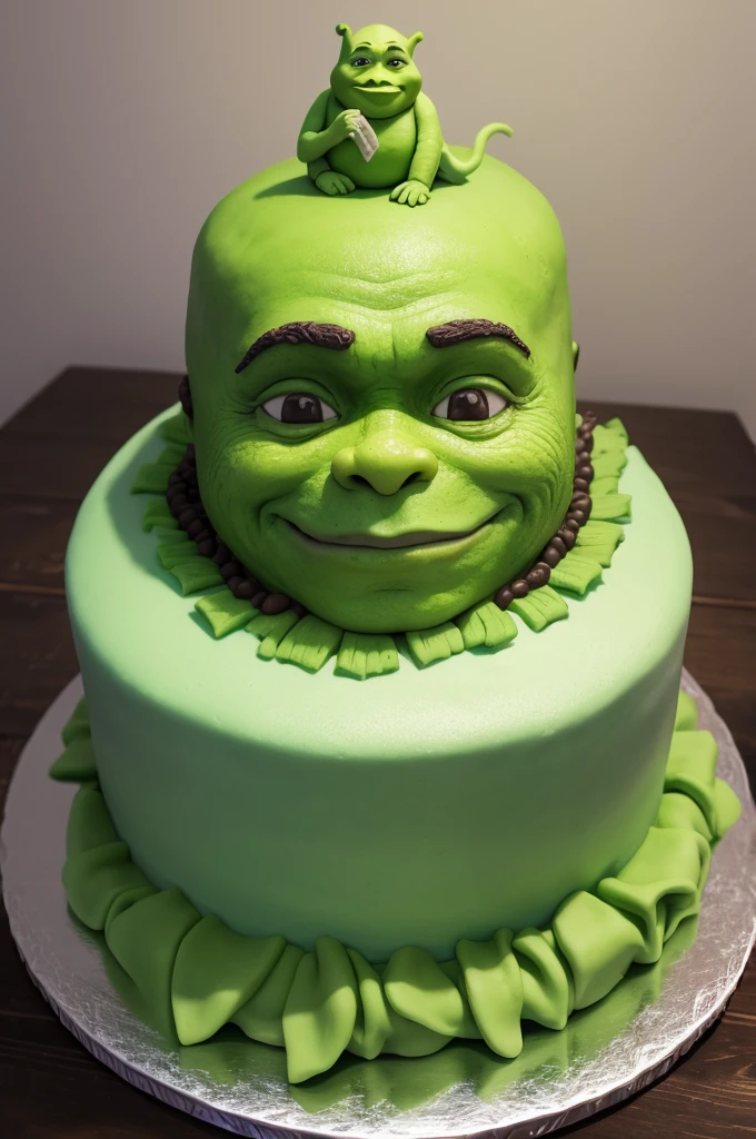 Cake inspired by the House of Shrek