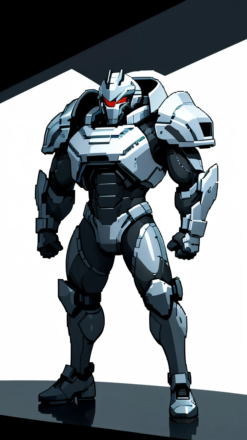 pixel art, white background, male futuristic bodybuilder scientist using a mechanical armor, super strong, best quality,4k,8k,highres,masterpiece:1.2,ultra-detailed,realistic,photorealistic,photo-realistic:1.37,HDR,UHD,studio lighting,ultra-fine painting,sharp focus,physically-based rendering,extreme detail description,professional, full body