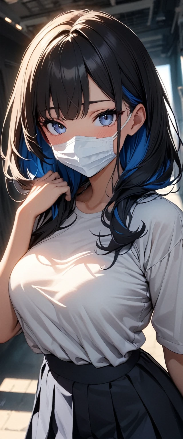 ultra realistic 8k cg, picture-perfect face, flawless, masterpiece, 1girl, city corner background,arms behind back, (shibari:1.21), colorful hair, long hair, solo, bondage outfit, dominatrix,bdsm,(ashamed:1.21),(circle gag mouth, open mouth gag:1.1), blush, drooling, tongue out,