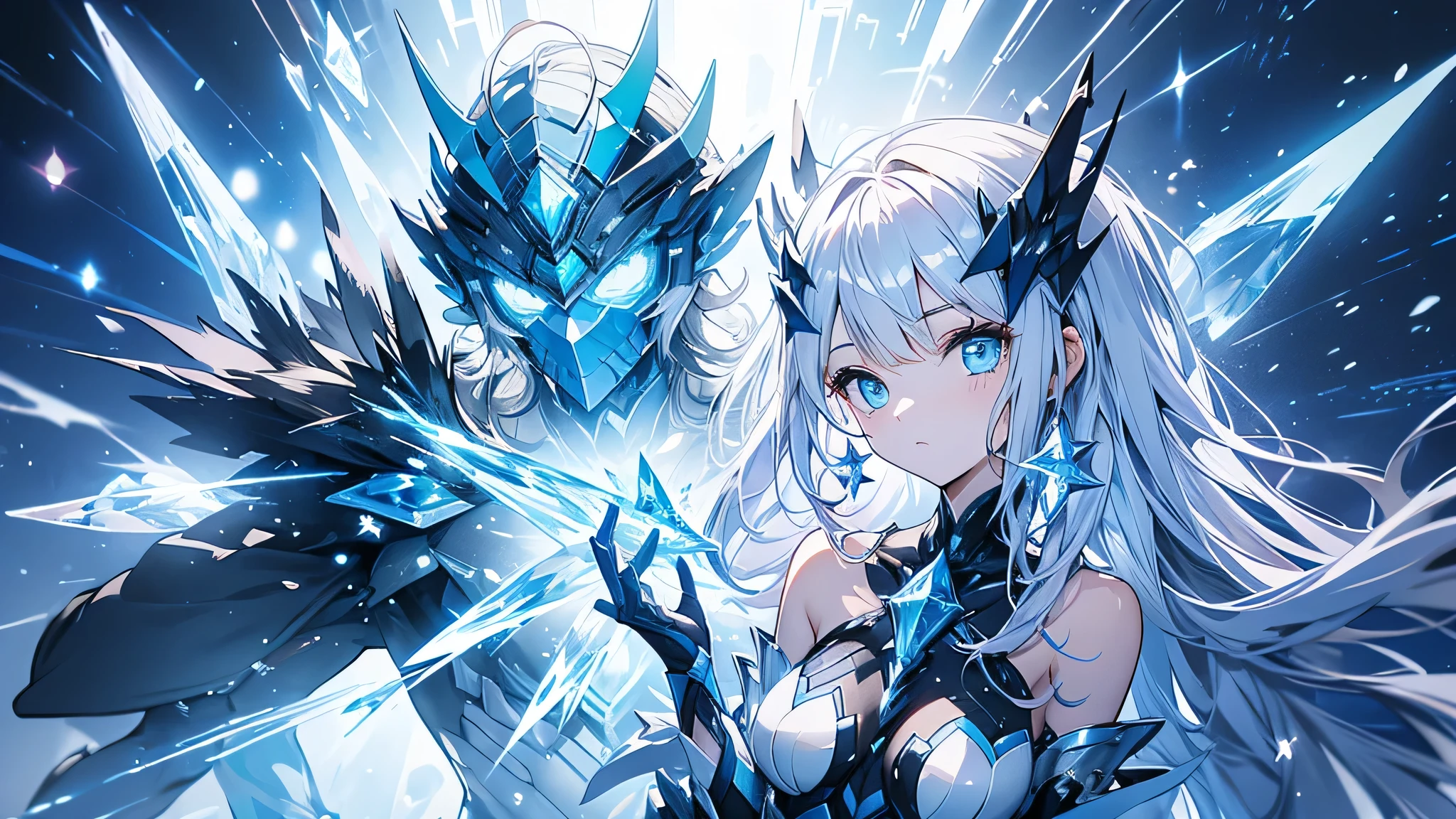 Ice Warriors using diamond dust magic
