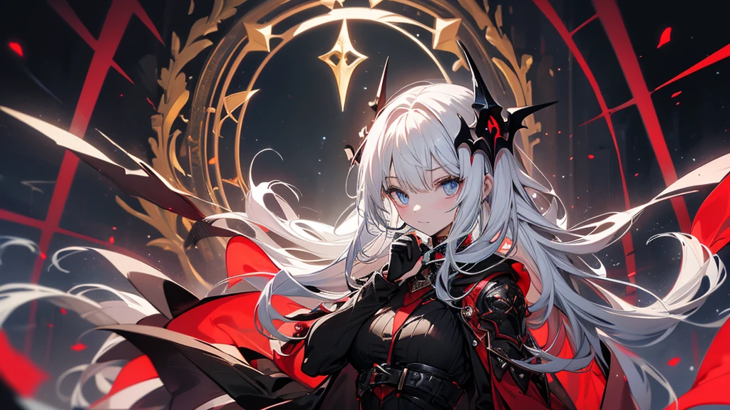 one vampire。Inside the dark castle。Highest quality。