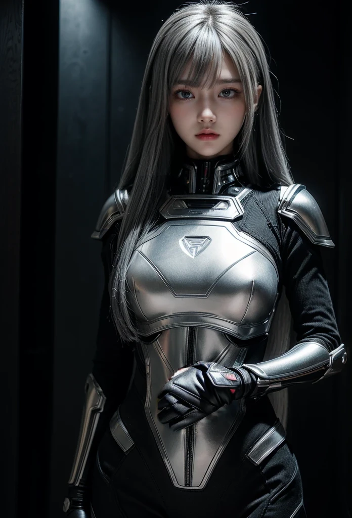 Black gloves、Natural Fingers