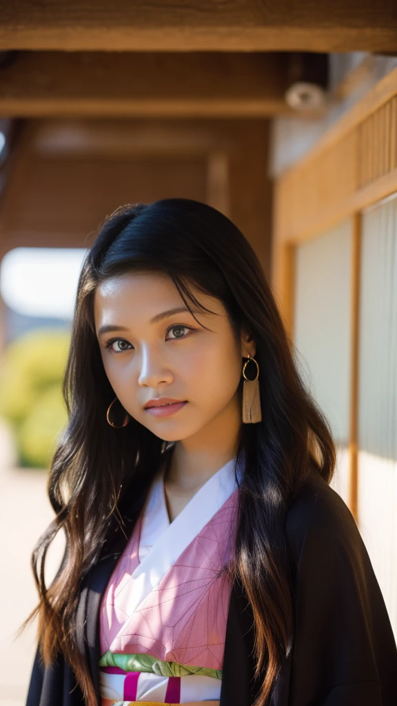 Cute Japanese woman, (16 years old), (Very cute face: 1.3), White moist skin, Looking at the camera, Melancholy expression,
BREAK,
Idol,
BREAK,
(Wearing cute kimono: 1.3), (Highly revealing kimono), Very large earrings, Short length,
BREAK,
(Fighting pose: 1.3),
BREAK,
(Long hair), (Pink hair: 1.2), (Wavy hair), (Gradient hair: 1.3), (Red hair at the ends),
BREAK,
(Realistic: 1.3), Masterpiece, Perfect lighting, (Ultra-high resolution), (8K), (Highly detailed: 1.4), (From the front), (Full body: 1.3), (Symmetrical: 1.2),
BREAK,
(Japanese city streets: 1.2),
BREAK,
(Demon Slayer: 1.4),
BREAK,
(Kasumi Arimura: 1.4),