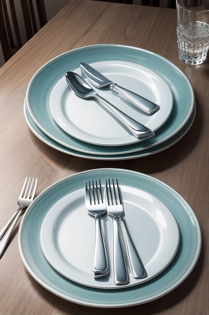 Sea reflection silverware