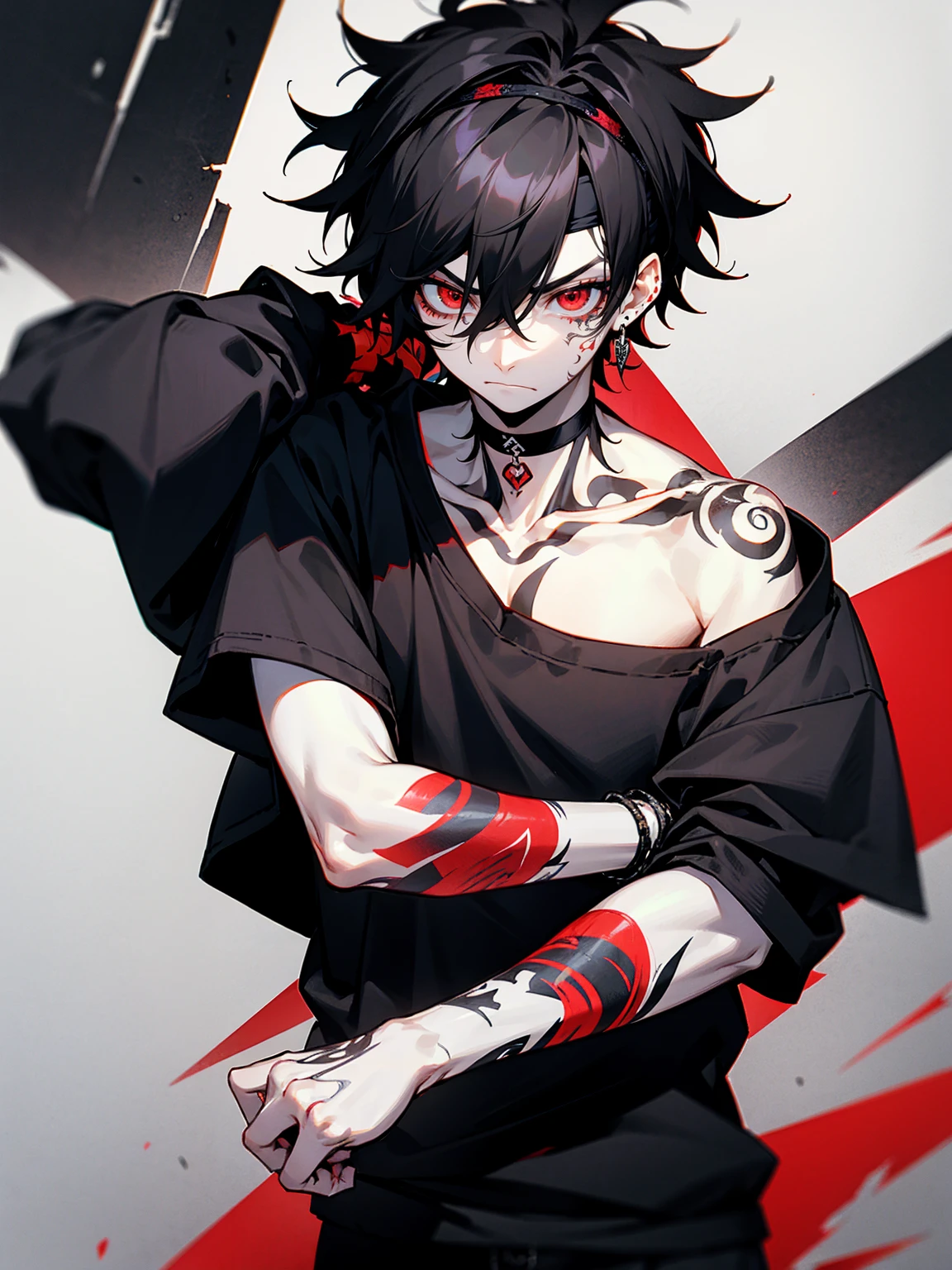 ((Background made up of barbed wire and ruins))、scribble, nightmare, doll-like face, cartoon style, rough sketch, Horror elements, (masterpiece), (High resolution), (super delicate), (clear), Manga style illustration, (drawing style), Japanese painting, The whole body is scary, (Spooky), Japan sculpture,crazy illustration, flat illustration, Spookyな外観, Characteristic hairstyle, Unique atmosphere、Splattering blood、Beautiful Frankenstein、Small eyes、（flat chest）, Mr.々colored hair,Barbed wire wrapped around the body、(A sewn-together body))、They&#39;re coming at me.,Skin full of stitches,restrained by thick chains
