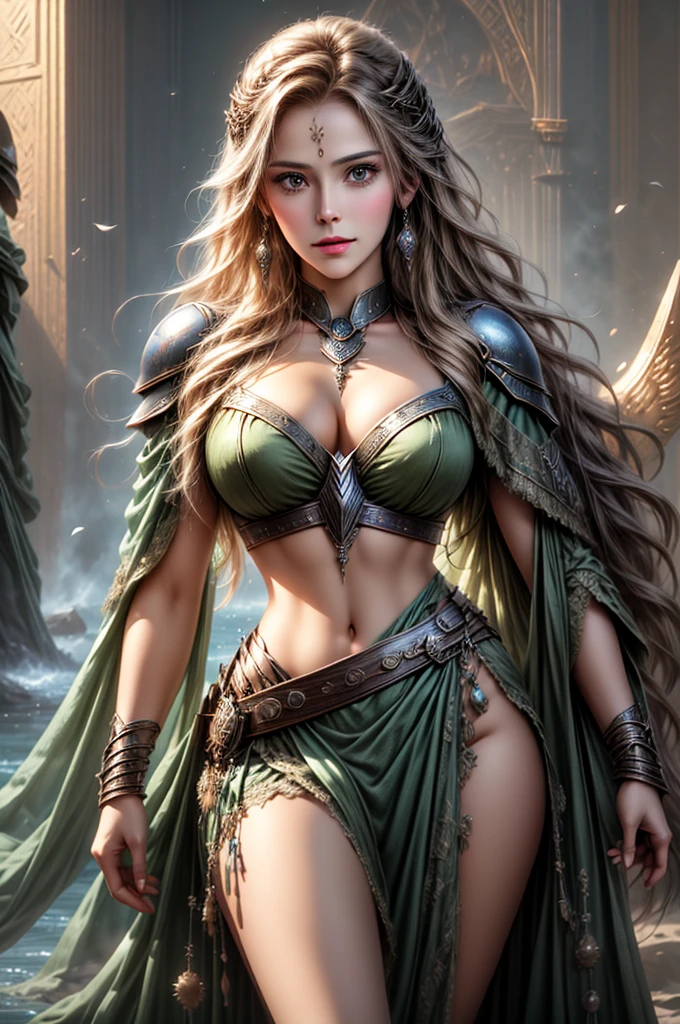 Asgard,(Teddi Mansueto), (valkyrie),(sexy), (porn), Lady Knight,anatomical correct,epic fantasy digital art,tmasterpiece,8k,high-definition resolution,detailed drawing,Quality Superior,, Epic composition,