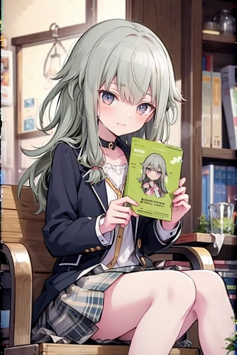 (8k, 最high quality)、Ultra-high resolution、Adorable、最high quality, beautiful, Absurd beauty、masterpiece、Best image quality、(Front facing)、good feeling、smile,Face the camera、Delicate eyes、smile、Small face、female、1 person、masterpiece, Most detailed、、blazer、skirt、 high quality、Shiny Hair、非常に細かくてbeautiful明るい目、Medium chest、nose blush、非常に精細でクリアでbeautiful顔, Awards, (Anatomically correct)、The whole body is visible、Focus on the face