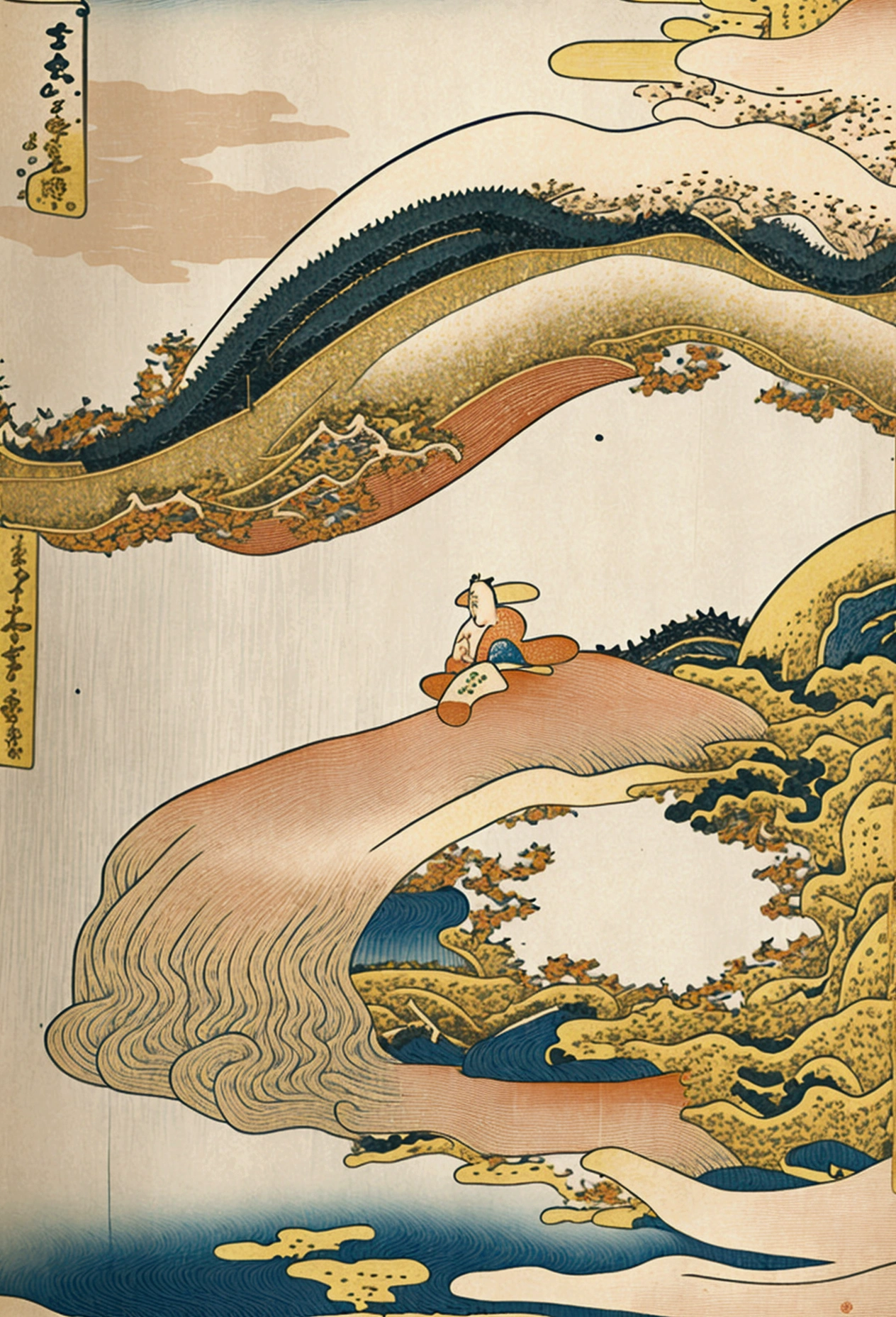 Blonde,(((Ukiyo-e)))、Royal Sister,Jay's official art,Unity8k wallpaper,Ultra-detailed,Beauty and aesthetics,masterpiece,Highest quality,(zIntertwined,Mandala,Tangled,Intertwined),(Fractal Art:1.3),One girl,Very detailed,Dynamic Angle,Cowboy gets shot,Chaotic beauty,elegant,Barbaric design,Bright colors,Romanticism,JamesJean,Robbie Deviantano,Lost Run,Francis Bacon,Michal Muraz,Adrian Gurney,Petrakot Wright,Gerhardricht,takato yamamoto,Ashley Wood,Atmospheric,Ecstasy Music Notes,Streaming notes are visible