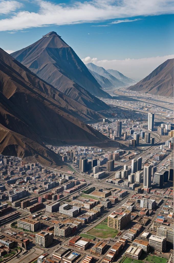 cañete, Lima Peru in the year 2050