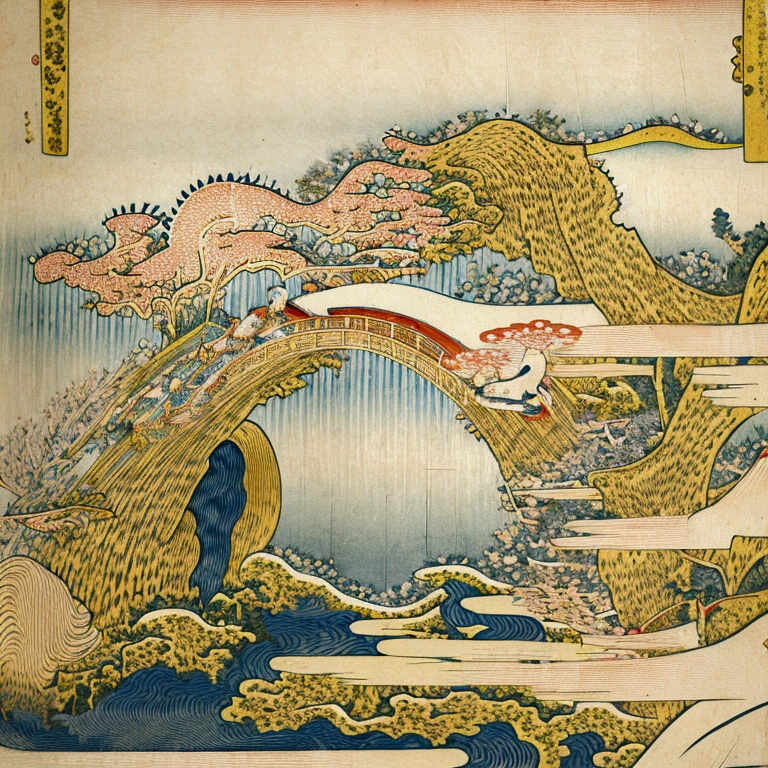 The Birth of Blonde Venus,(((Ukiyo-e)))、Royal Sister,Jay's official art,Unity8k wallpaper,Ultra-detailed,Beauty and aesthetics,masterpiece,Highest quality,(zIntertwined,Mandala,Tangled,Intertwined),(Fractal Art:1.3),One girl,Very detailed,Dynamic Angle,Cowboy gets shot,Chaotic beauty,elegant,Barbaric design,Bright colors,Romanticism,JamesJean,Robbie Deviantano,Lost Run,Francis Bacon,Michal Muraz,Adrian Gurney,Petrakot Wright,Gerhardricht,takato yamamoto,Ashley Wood,Atmospheric,Ecstasy Music Notes,Streaming notes are visible