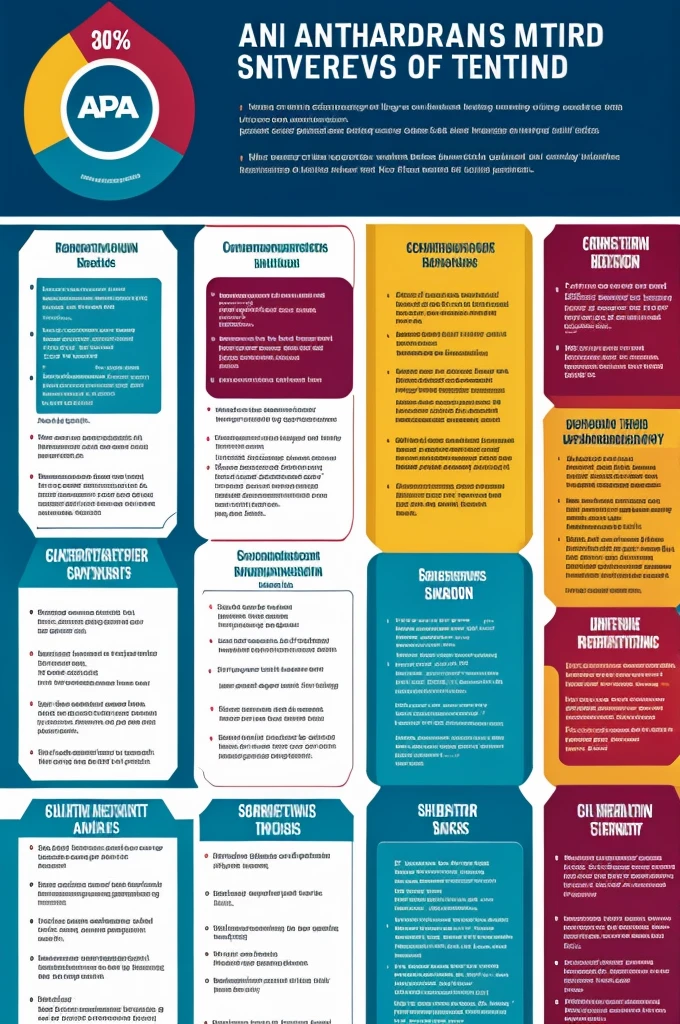 An infographic of APA standards
