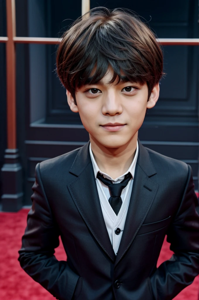 Kim Taehyung en el mundo de Tim Burton