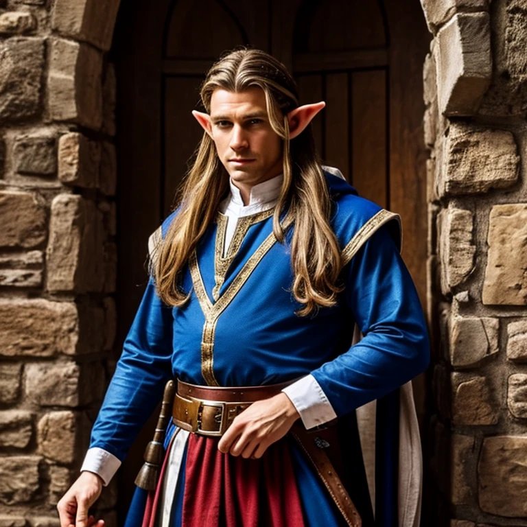 elf, man, boy, male, pretty, adult, medieval
