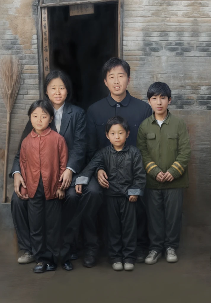 Chinese traditional cotton black cloth shoes worn on the feet