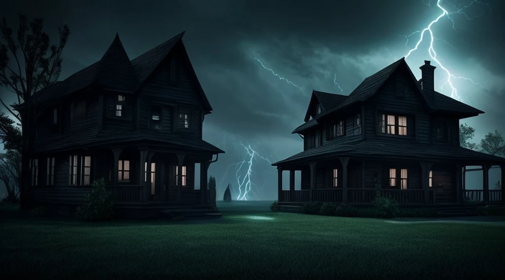 +------------------------------------------------- ----+
| [HAUNTED HOUSE: THE NIGHT THAT CHANGED EVERYTHING!] |
|                                                     |
| [Image of Scary Sabrina in Foreground] |
|                                                     |
| [Julio in the background, with an expression of despair] |
|                                                     |
| [House under storm in the background, lightning] |
|                                                     |
| "A Normal Afternoon... AN ENDLESS NIGHTMARE!"          |
| "Find the Truth or Pay the Price!"              |
|                                                     |
| ["Enchanted Darkness" channel logo in the corner] |
+------------------------------------------------- ----+