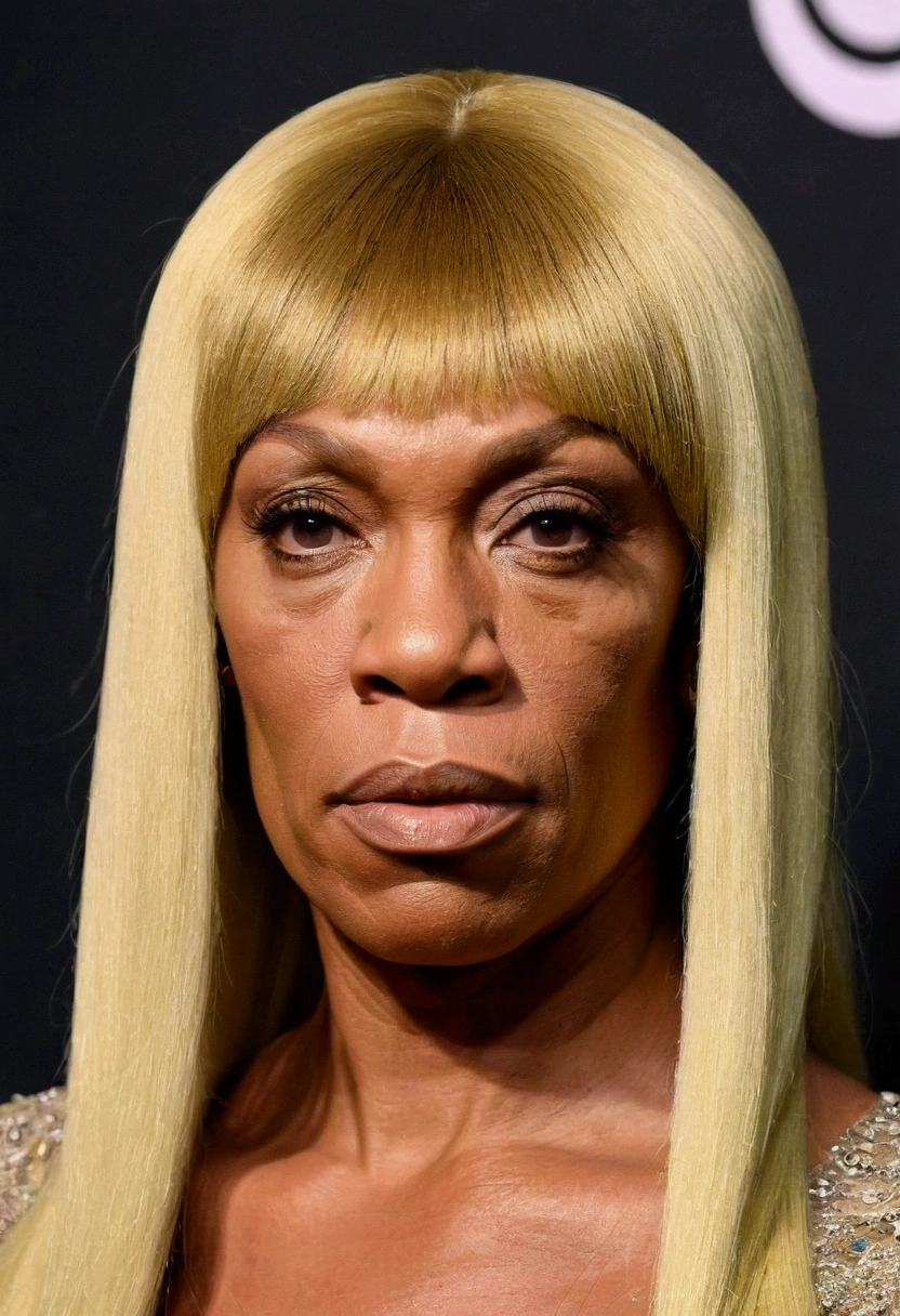 Dr Dre disguised as a woman 