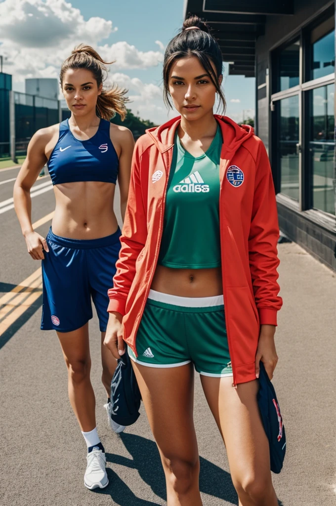 sporty women
