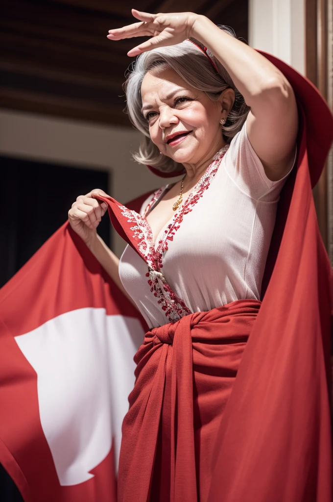president lula dressed as a woman