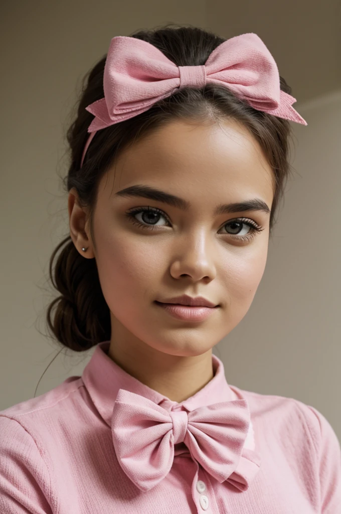 pink bow