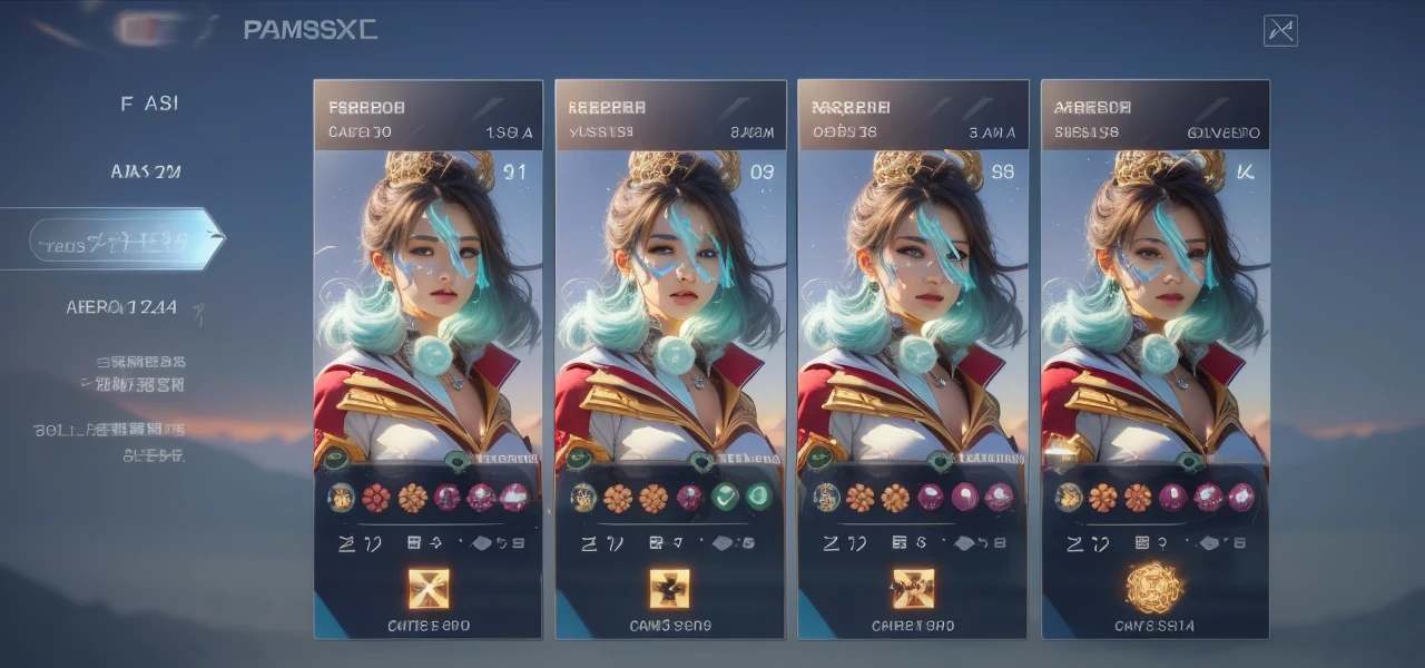 A girl named Shinestar, player's perspective, Sunburst Flare, f/1.2, 50mm, Panasonic, Curly Hair, UHD, Retina, masterpiece, accurate, anatomically correct, textured skin, Japanese-American half, smile, bright, super detail, high details, high quality, best quality, high-res, 1080P, HD, 4K, 8K, Sportswear

