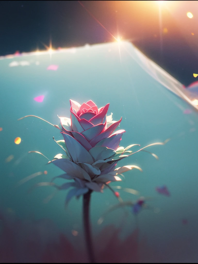 (Sumilux f1.4 50mm , low Latitude old color negative film , cross process , bokeh, flare, chromatic aberration , soft focus, (Shallow focus) , soft glow , Maximum aperture, High Key , Transparent depiction) , closeup Roses