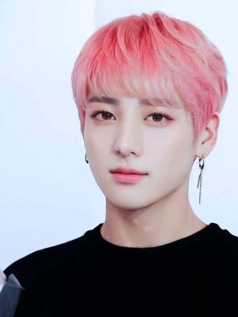 jungkook, BTS group, kpop idol portrait, realism artistic style, beautiful androgynous prince, bts, delicate androgynous prince, inspired by jungkook jeon young pale angel