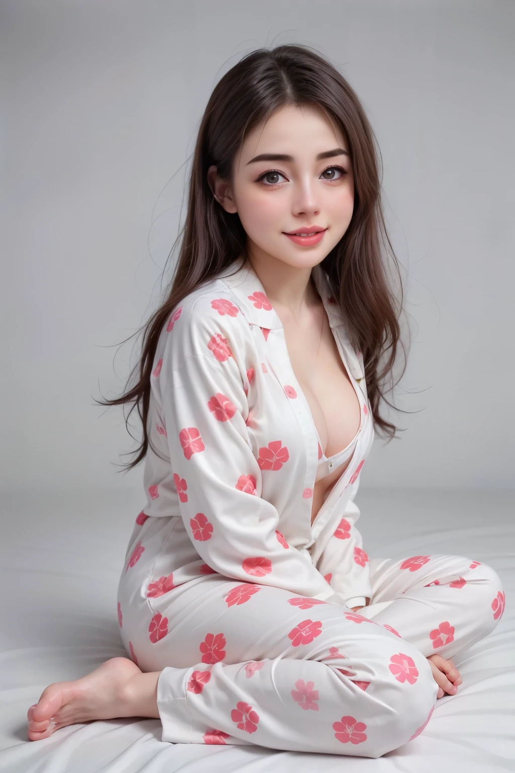  Sharp focus :1.2, A pretty girl 24 years old with perfect figure :1.4, Slender abs :1.3, Raw photography、超A high resolution, full body, Ultra High Definition, Detailed Photo, Smiling, Sexy, Facing Camera, Close-up , (1girl), Beautiful Face, (Realistic Face),Beautiful Hairstyle, Realistic eyes, beautiful detail eyes, (realistic skin), beautiful skin, (sweater), absurd, attractive, ultra high resolution, ultra realistic, high definition, golden ratio,Good hands、10、high-reaster-piece、highest quality、head:1.3、((Hasselblad photo))、Fine Skin、crisp focus、(Light like a movie)、gentle lighting、Dynamic Ungle、[:(detailed face:1.2):0.2]、
Negative Pro,  Highly detailed face and skin texture, Detailed eyes, Double eyelid,masterpiece,super fine eyes,super fine hand, face zoom, perfect makeup,(Huge breasts that look like they might burst:1.1),(Canon RF85mm f/1.2), (8K, RAW photos, best quality), (Practical, photograph Practical), (Extremely detailed, Best image quality, Super detailed, high resolution, Description of Extremely detailed, Super fine, Extremely exquisite and beautiful work), Beautiful and delicate girl, ((Perfect body)), Very detailed eyes and face, White skin, Noble beauty, ((Delicate skin texture, pores)), Perfect anatomical structure, Delicate and beautiful body, Delicate face, Slim abs, Slim waist), Big buttocks, ((Huge Breasts, Breast enlargement))