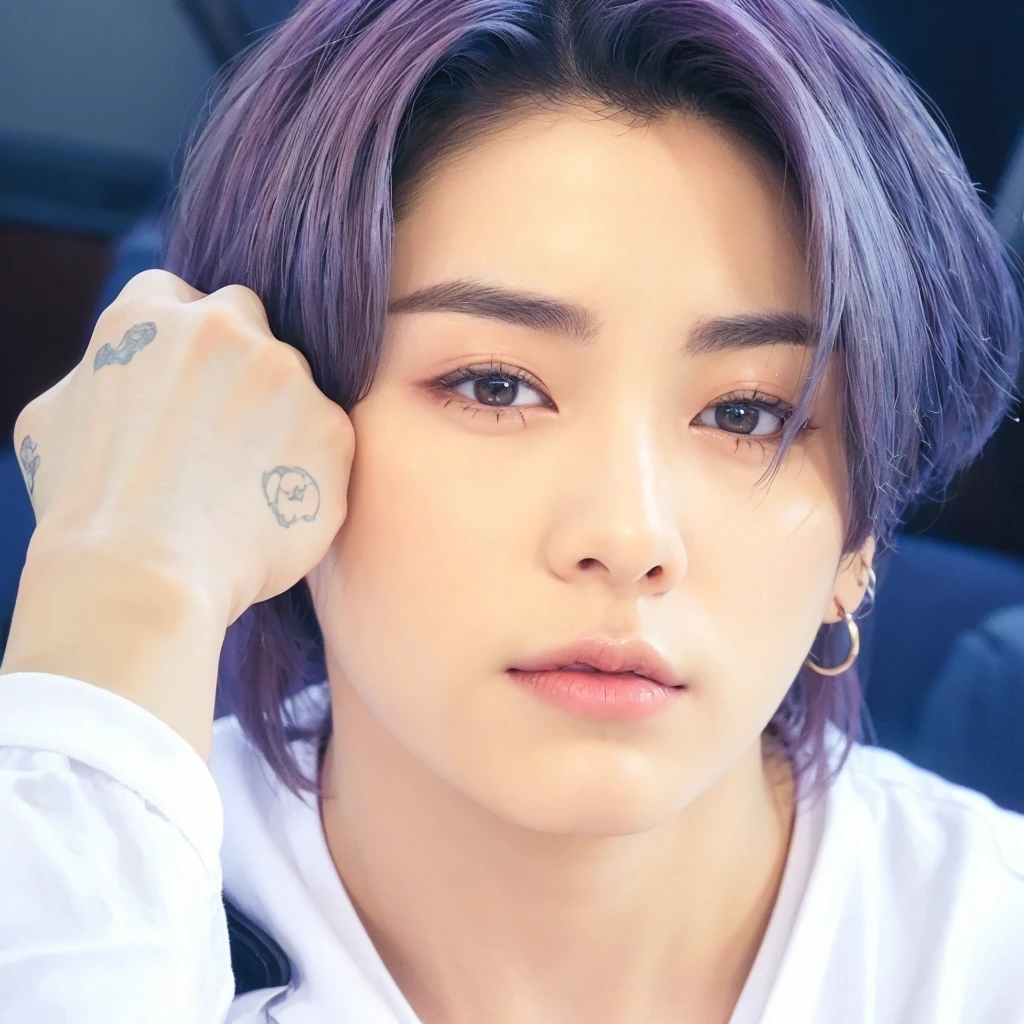 jungkook, BTS group, kpop idol portrait, realism artistic style, beautiful androgynous prince, bts, delicate androgynous prince, inspired by jungkook jeon young pale angel