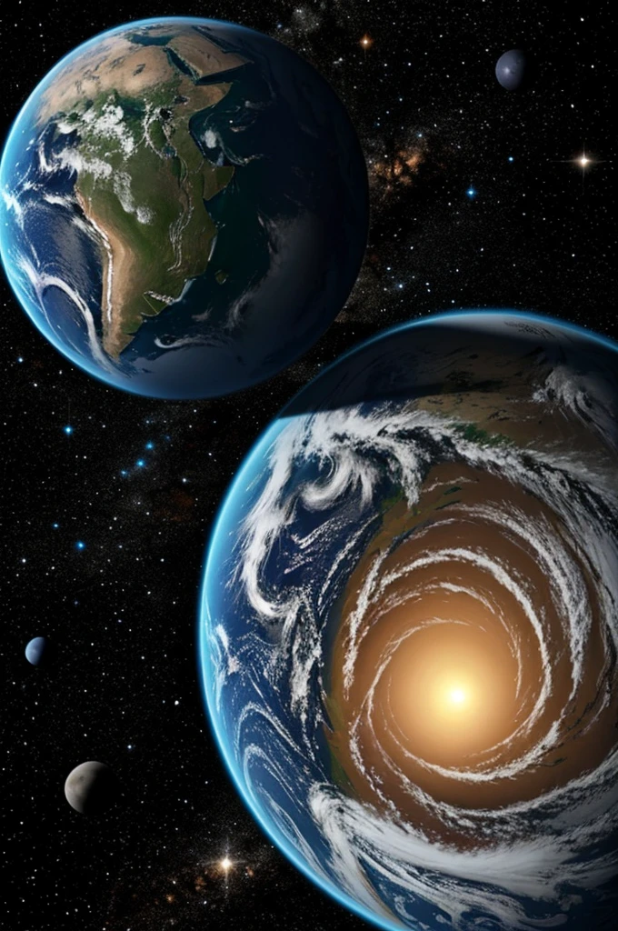 Create an image of the proto-planet theory