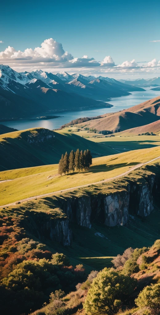 A simple but beautiful landscape