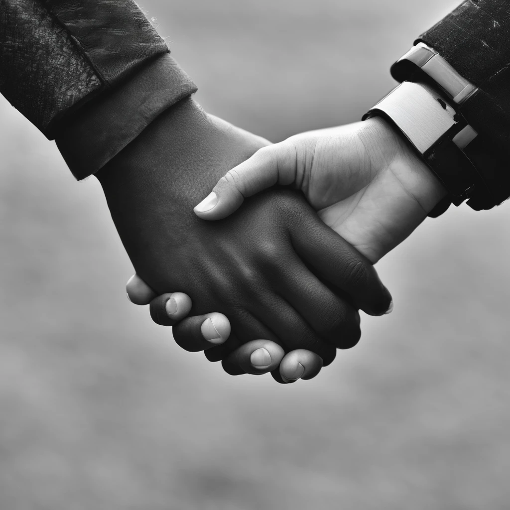 Holding hands
