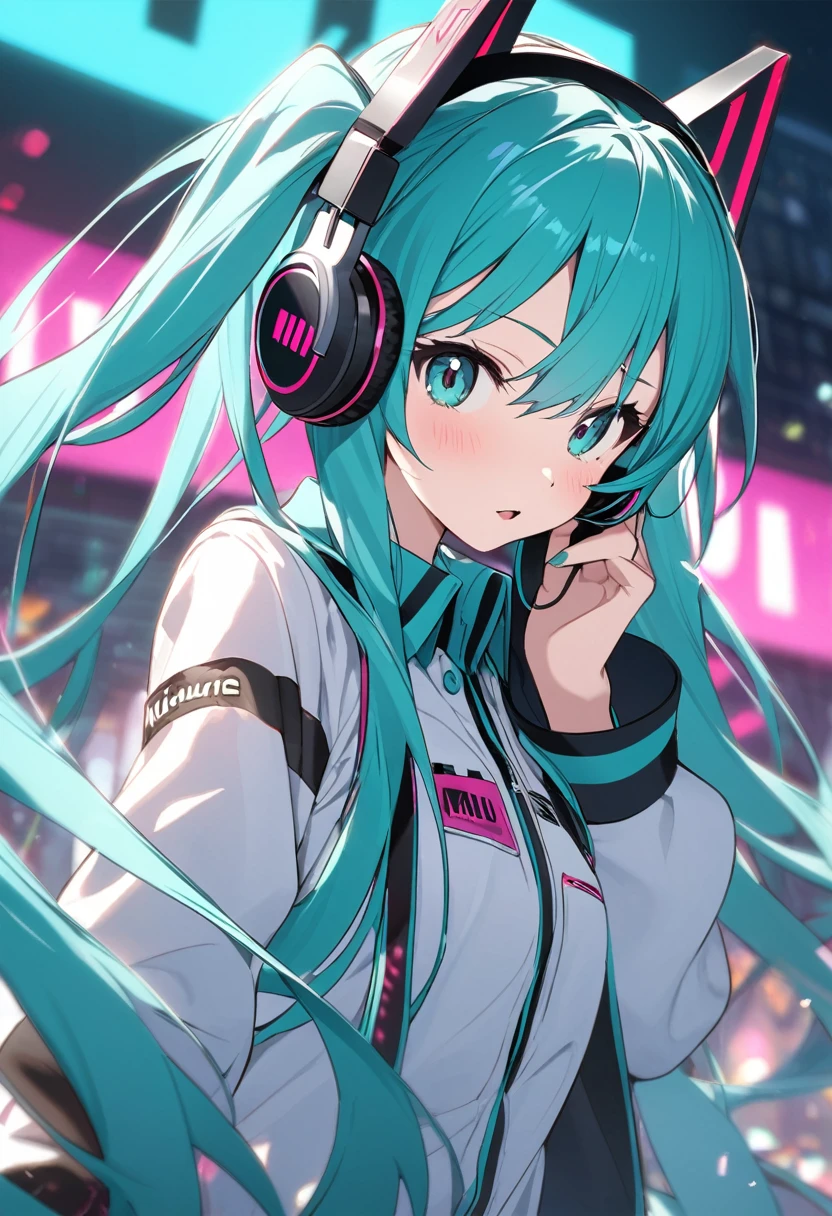 Hatsune Miku headphone
