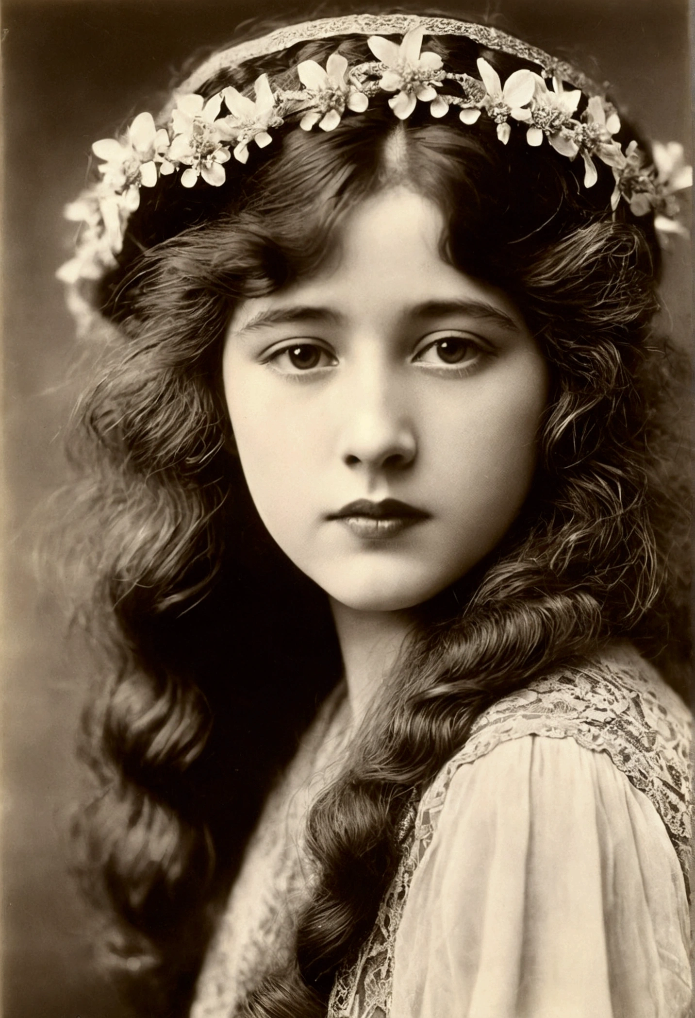 Portraits of a very young Evelyn Nesbit taken by Rudolf Eickemeyer in the early 1900's.sexy.