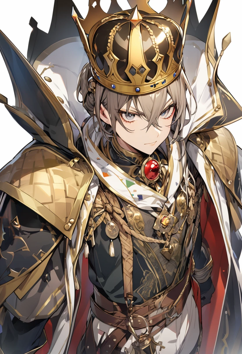 King crown front No background