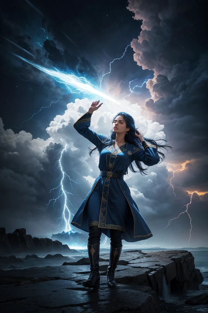 Surrealism, God's Sky, God's Power, God's Realm, clouds, Celestial Fire, powers, ilm, Fire Bolts, rivers of water, Water Falls, forst, Cedars, Highest Power, Photorealistic Nature, Beauthfull, Blue Thunder, fire azul, Realistic fire azul, realistic thunder, electrical screws, realistic detailed 8k, Realistic 16K detail, hard, Detailed realistic color, Detailed realistic thunder, fire azul Realistic 8K, Cores photorrealistic 8K, 8K detailed colors, Nitidez photorrealistic 8K, ULTRAHD Photorealism, Divine fire azul, Divine Electric Blue Thunder, Sombras photorrealistics 8K, Textura photorrealistic, naturals, heavens, heavenly, sky night, céu de Beauthfull, the night, majestic, majestic Sky, naturalsmente chic, thunders, Sky thunders, Divine thunder, linda, doradas, starlight, Heavenly Bolts, villany azul, Blue Screws, Rendering, photorrealistic, ultra high definition, 4K, detailed textures, thunder, detailed shadows, detailed colors, naturals linda, Great Divine, detailed contrast, realistic contrast, high resolution, detailed colors, realistic detailed 16K, 8K high definition, detailed contrast, realistic contrast, high resolution, detailed colors, fire, villany, realistic detailed, Fêmea naturals,
elegant woman, Dressed woman, Woman's Long Dress, Woman in Robe, Veste chic, Decent Clothing, decency, Discreet Woman, respectable, ful dressed Longo, long sleeves, Long Robes, ful dressed, Female boots, Beauthfull, chic,