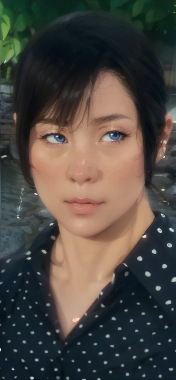 1girl,Miku nakano, sexy, detailed brown hair, beautiful detailed blue eyes, pinkish white skin, blushing, beautiful detailed face, happy expression, tight red dress, busty, arms crossed , hands detailed finger by finger , looking straight ahead , Good shadows, good lighting, 8k
