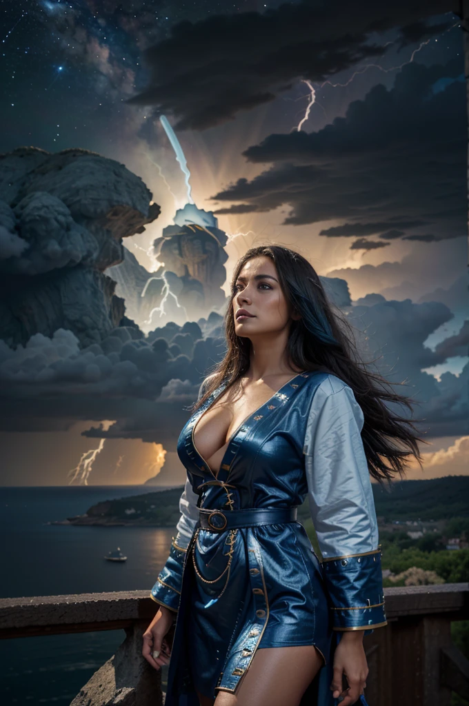 Surrealism, God's Sky, God's Power, God's Realm, clouds, Celestial Fire, powers, ilm, Fire Bolts, rivers of water, Water Falls, forst, Cedars, Highest Power, Photorealistic Nature, Beauthfull, Blue Thunder, fire azul, Realistic fire azul, realistic thunder, electrical screws, realistic detailed 8k, Realistic 16K detail, hard, Detailed realistic color, Detailed realistic thunder, fire azul Realistic 8K, Cores photorrealistic 8K, 8K detailed colors, Nitidez photorrealistic 8K, ULTRAHD Photorealism, Divine fire azul, Divine Electric Blue Thunder, Sombras photorrealistics 8K, Textura photorrealistic, naturals, heavens, heavenly, sky night, céu de Beauthfull, the night, majestic, majestic Sky, naturalsmente chic, thunders, Sky thunders, Divine thunder, linda, doradas, starlight, Heavenly Bolts, villany azul, Blue Screws, Rendering, photorrealistic, ultra high definition, 4K, detailed textures, thunder, detailed shadows, detailed colors, naturals linda, Great Divine, detailed contrast, realistic contrast, high resolution, detailed colors, realistic detailed 16K, 8K high definition, detailed contrast, realistic contrast, high resolution, detailed colors, fire, villany, realistic detailed, Fêmea naturals,
elegant woman, Dressed woman, Woman's Long Dress, Woman in Robe, Veste chic, Decent Clothing, decency, Discreet Woman, respectable, ful dressed Longo, long sleeves, Long Robes, ful dressed, Female boots, Woman's Beauty Face, Woman's Face, Woman of Heavens, Beauthfull, chic,