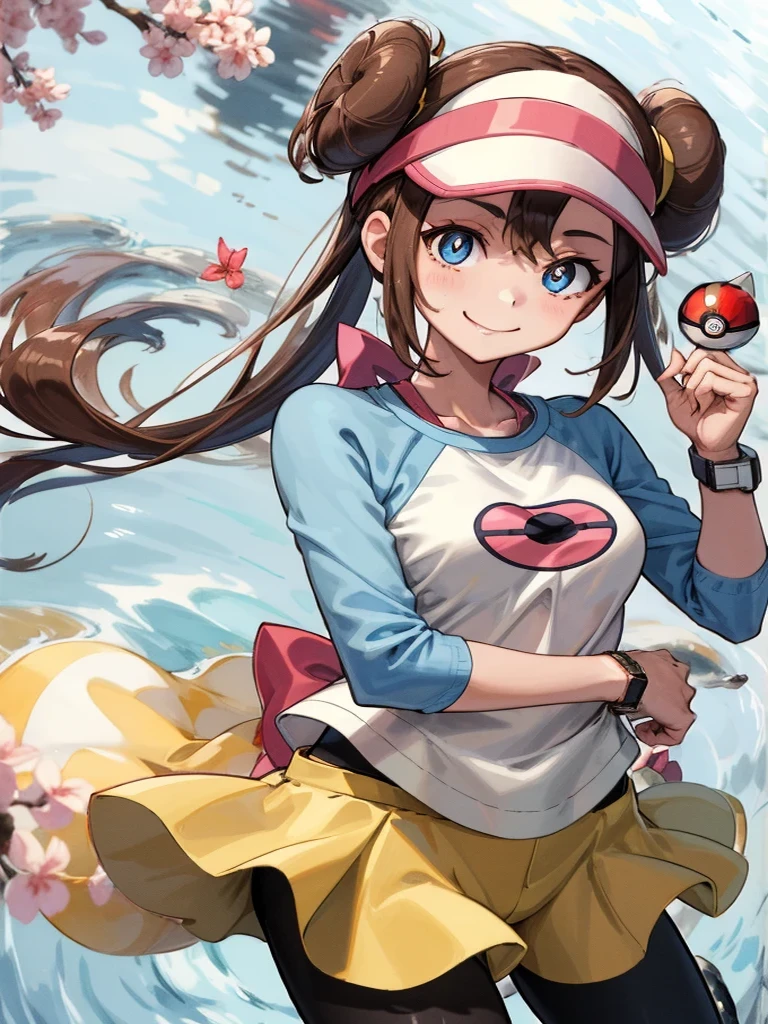 Rosa Pokémon girl nude big breats