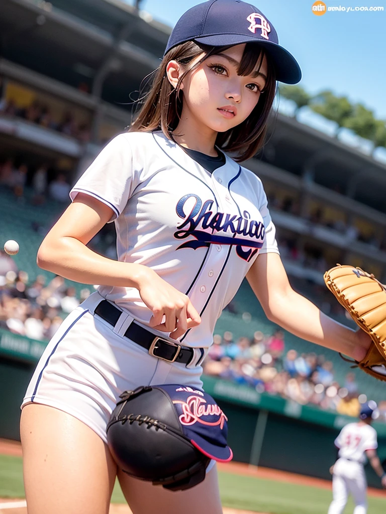 Baseball girl Instagram story