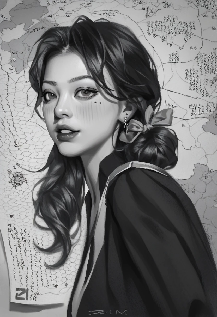 smudgy, traditional art, liu2, brush texture, score_9, score_8_up, score_7_up, score_6_up, score_5_up, score_4_up, BREAK, map of a magical island, ultra detailed, black and white ultra-detailed, (masterpiece, high quality:1),