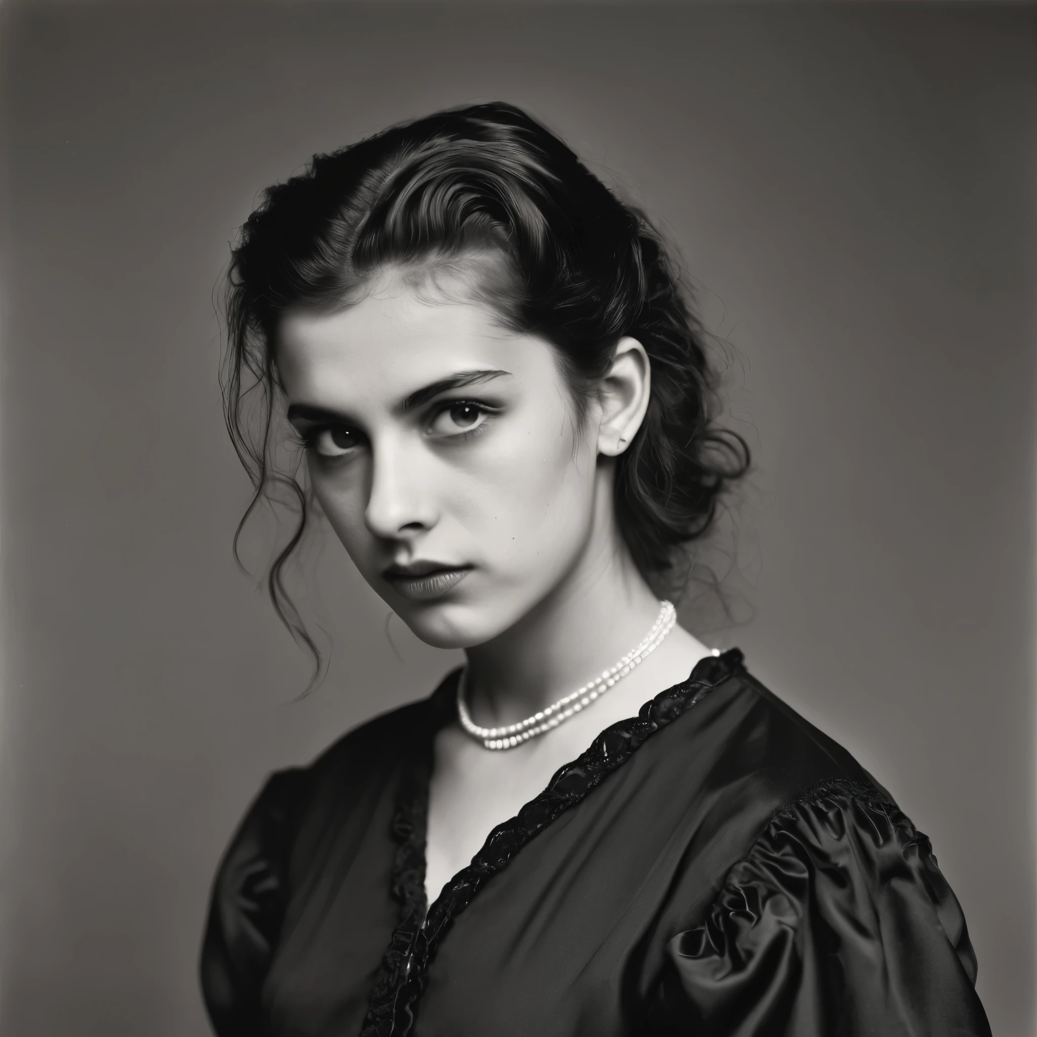 a photographic portrait of the young Italian Desdemonia, Othello&#39;s wife