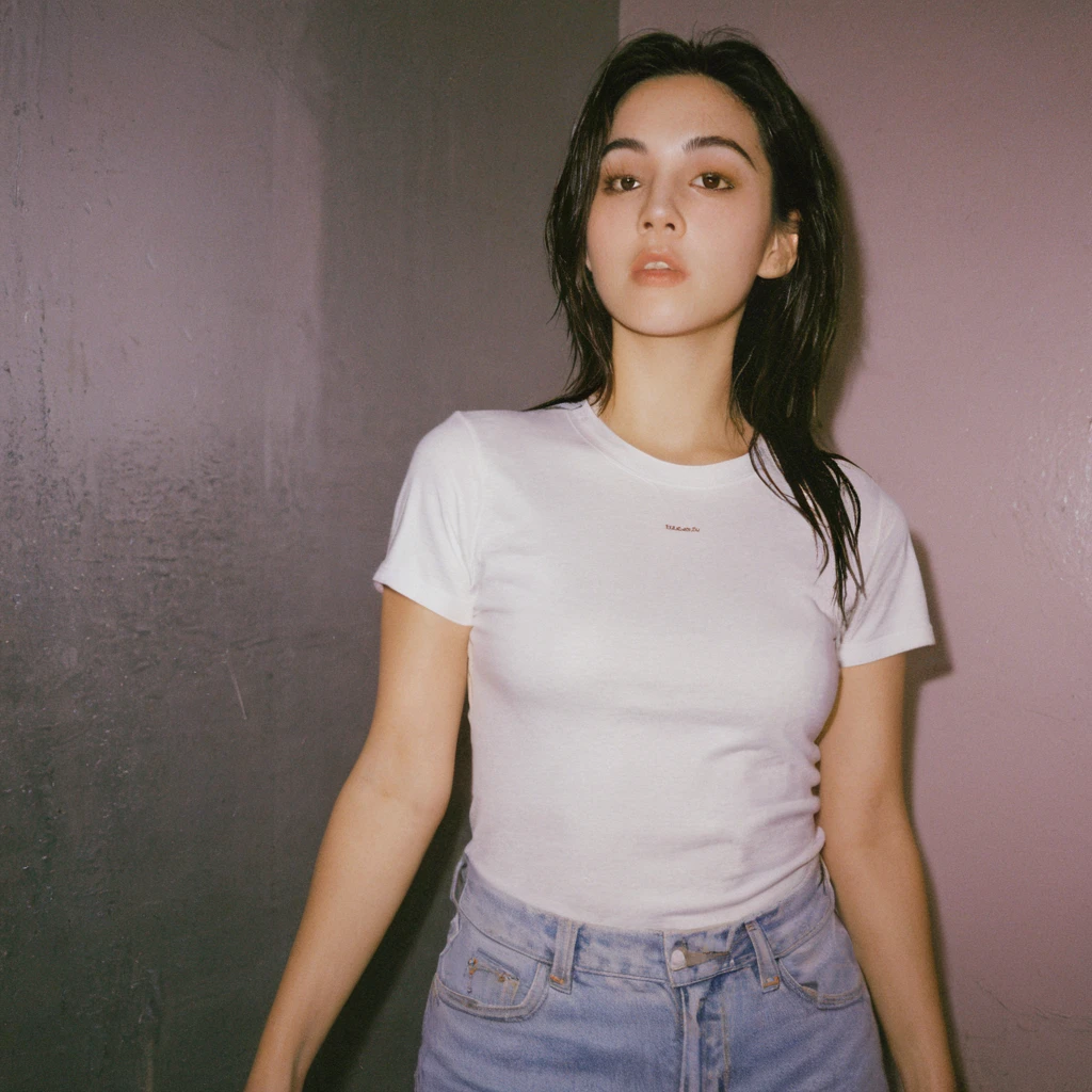 xxmixgirl, 1girl wet tshirt look sexy, splash detailed, surreal dramatic lighting shadow (lofi, analog), kodak film by Brandon Woelfel Ryan McGinley, normal breasts, normal hips