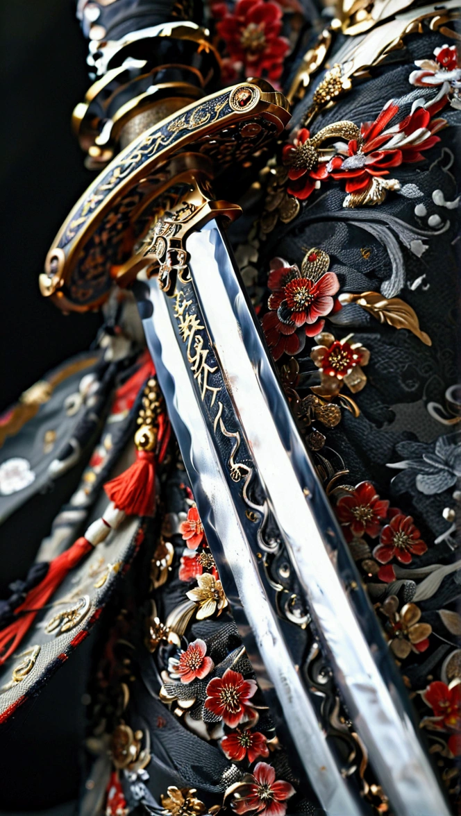 Japanese sword、long、Shiny
