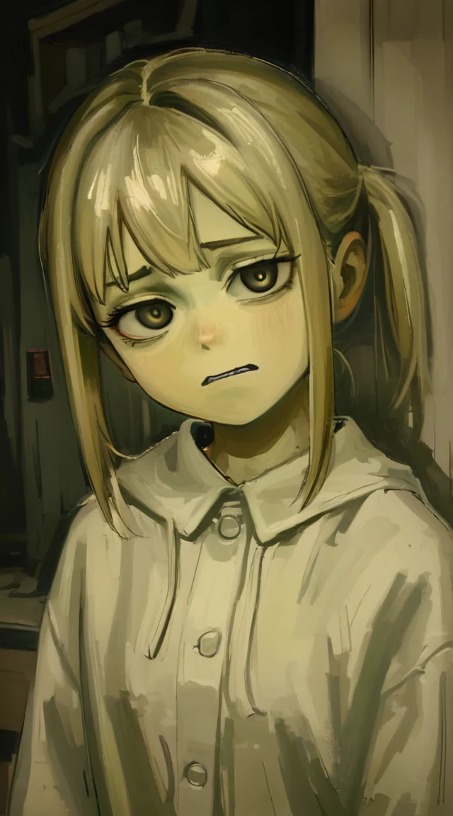 best quality, aesthetic, by iwzry, by solipsist, 1girl,disgust inside out