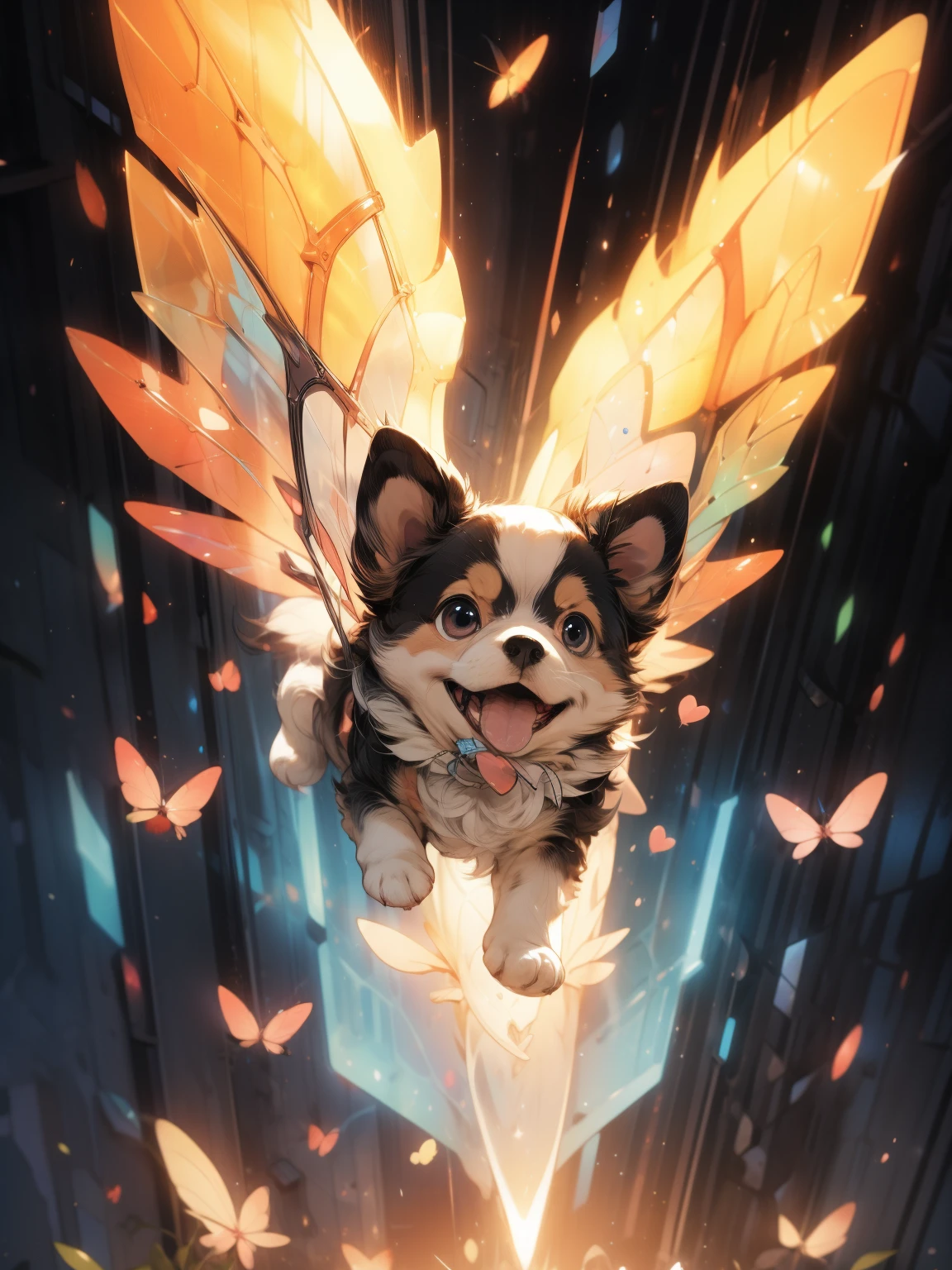Flying Puppies!