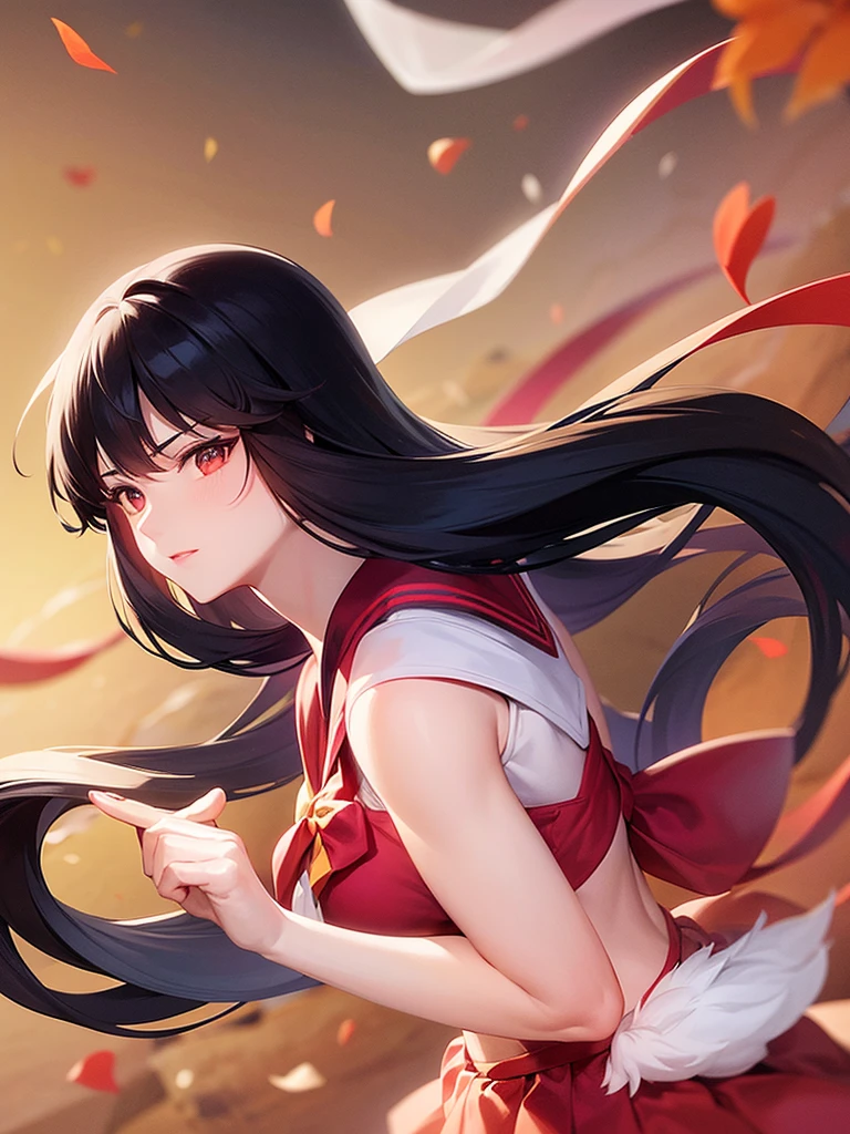 fight、Sailor Mars、Black Hair、Long Hair、